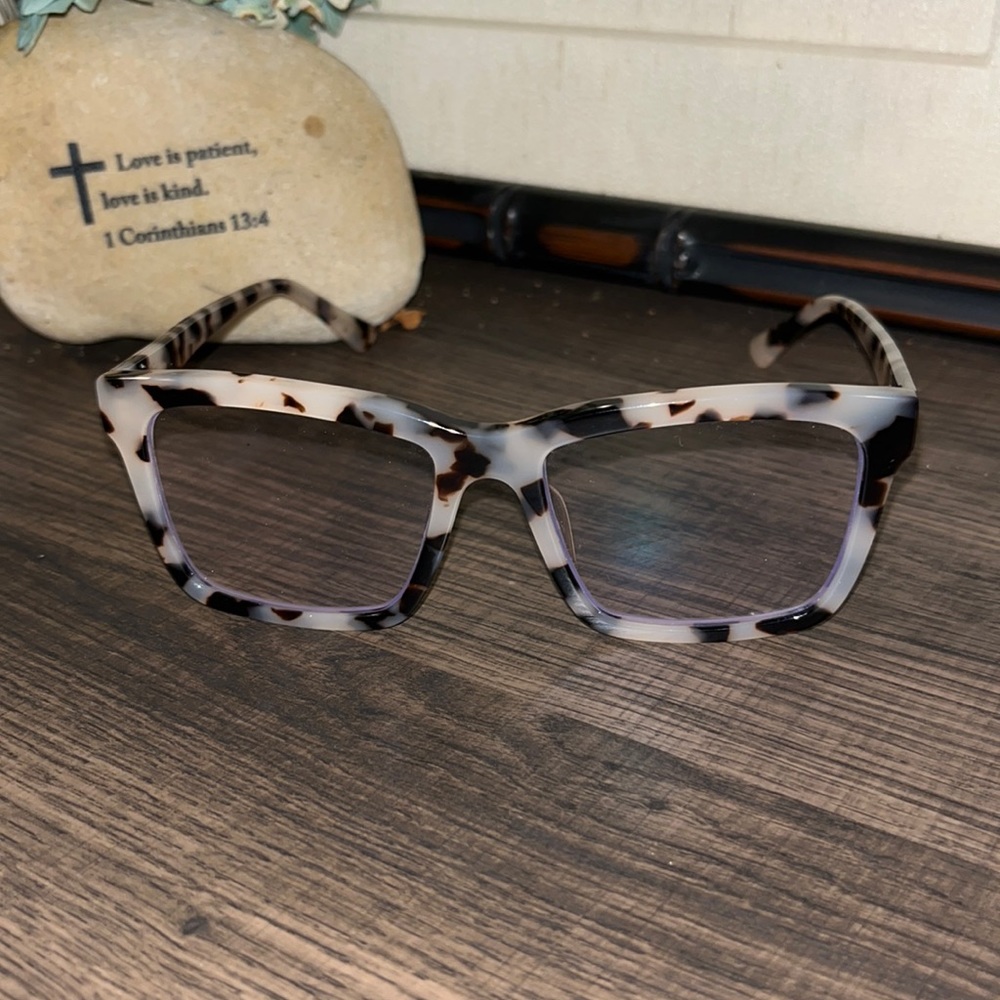 Zenni x Cynthia Rowley Azalea 4446535 Leopard Tortoiseshell Glasses Frame
